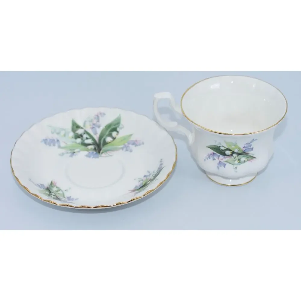 Royal Albert Summertime Series CHEVERELL Tea Cup and Saucer Set
